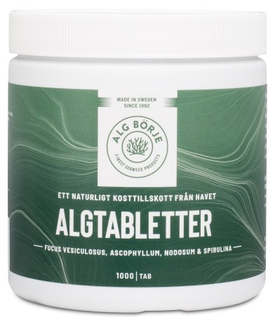 Pienoiskuva Alg-B�rje Algtabletter, 1000 tabl