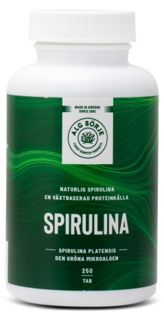 Pienoiskuva Alg-B�rje Spirulina Eko, 250 tablettia