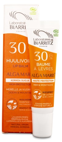 Alga Maris SPF30 Ocean & Mountain Lip Balm, Kauneudenhoito - Alga Maris