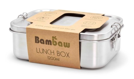 Bambaw Lunch Box Metal Lid, Koti & Kotitalous - Bambaw