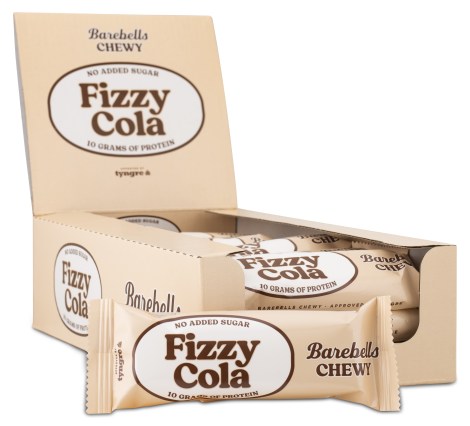 Pienoiskuva Barebells Chewy, Fizzy Cola, 18-pack