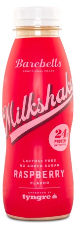 Pienoiskuva Barebells Milkshake, Vadelma, 330 ml