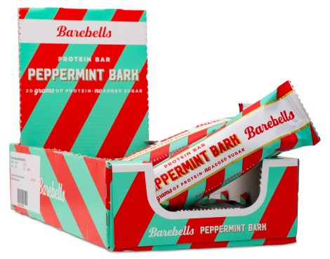 Pienoiskuva Barebells Protein Bar, Peppermint Bark, 12 kpl