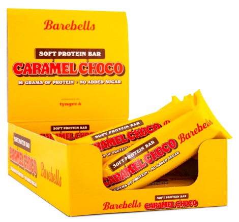 Pienoiskuva Barebells Soft Protein Bar, Caramel Choco, 12 kpl