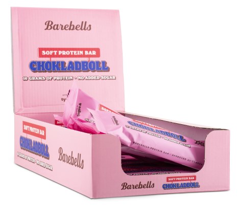 Pienoiskuva Barebells Soft Protein Bar, Chocolate Ball, 12 kpl