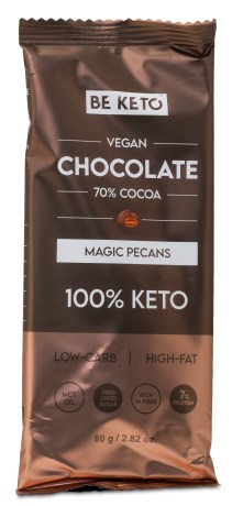 Pienoiskuva BeKeto KETO Chocolate, Magic Pecans, 80 g