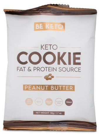 Pienoiskuva BeKeto KETO Cookie, Peanut butter, 50 g