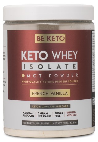 Pienoiskuva BeKeto KETO Whey + MCT, French Vanilla, 300 g