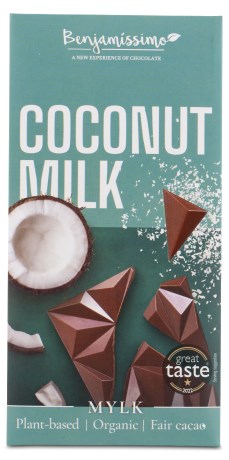 Pienoiskuva Benjamissimo Mylk-suklaa, Kookosphkin, 60 g