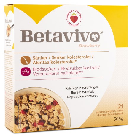 Betavivo Strawberry, Terveys & Hyvinvointi - Betavivo Sverige