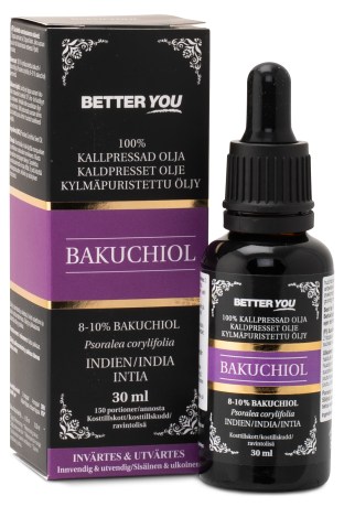 Pienoiskuva Better You Kylmpuristettu Bakuchiolljy, 30 ml