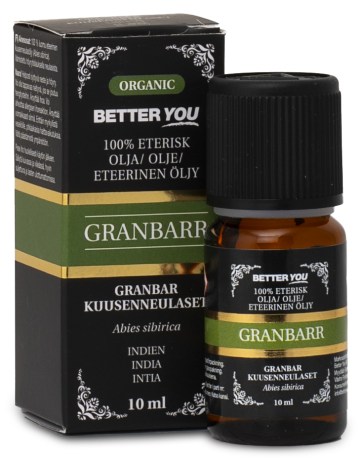 Pienoiskuva Better You Eteerinen �ljy Kuusenneulaset EKO, 10 ml