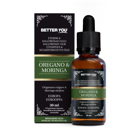 Pienoiskuva Better You Eteerinen �ljy Oregano ja Moringa, 30 ml