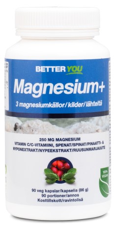 Pienoiskuva Better You Magnesium Plus, 90 kapselia