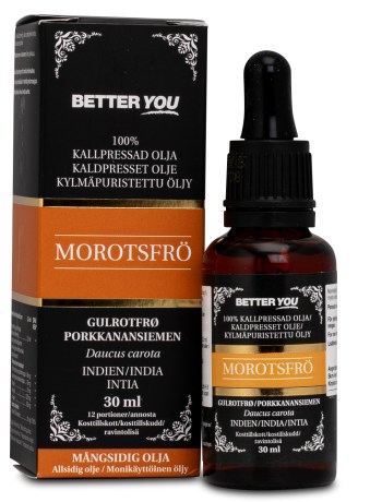 Pienoiskuva Better You Kylm�puristettu porkkanansiemen�ljy, 30 ml