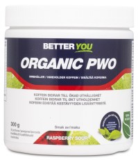 Pienoiskuva Better You Pre Work Out PWO, Luomu , Vadelma / Kirpe�, 300 g