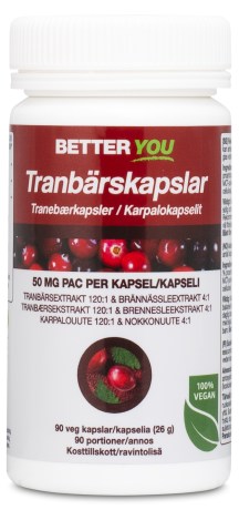 Pienoiskuva Better You Karpalouute, 90 kapselia