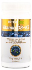Better You D3+K2 Vitamiini