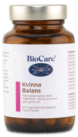 Pienoiskuva BioCare Naisen Tasapaino, 60 kapselia