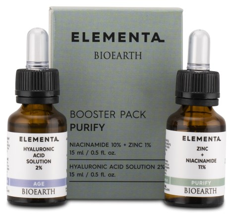 Bioearth Elementa Booster-Pack Purify , Kauneudenhoito - Bioearth