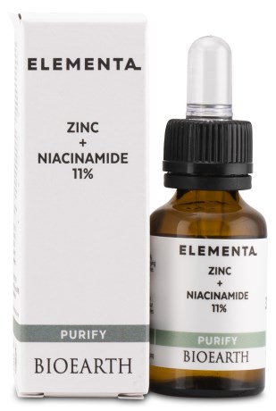 Bioearth Elementa Niacinamide 10% + Zinc 1% Booster, Kauneudenhoito - Bioearth