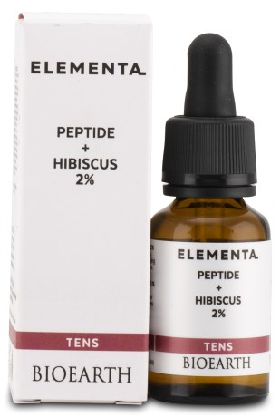 Bioearth Elementa Peptide + Hibiscus 2% Booster Tens, Kauneudenhoito - Bioearth