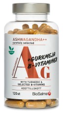 BioSalma Ashwagandha + Kurkuma B-vitamiinit