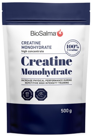 Pienoiskuva BioSalma Creatine Monohydrate 100%, Maustamaton, 500 g
