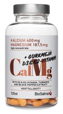 BioSalma Kalsium ja Magnesium + D3, K2 ja Kurkuma