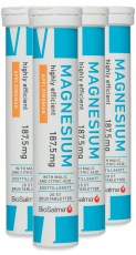 Pienoiskuva BioSalma Magnesium 187,5 mg, Appelsiini, 80 poretablettia