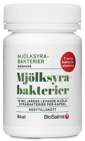 Pienoiskuva BioSalma Maitohappobakteerit 7 kantaa, 84 kapseli