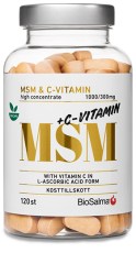 BioSalma MSM 1000mg + C-vitamiini