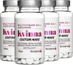 Pienoiskuva BioSalma Monivitamiini Nainen D3-vitamiini++, 400 tablettia