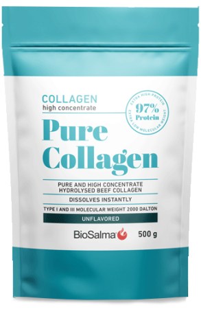 Pienoiskuva BioSalma Pure Collagen 100%, Maustamaton, 500 g