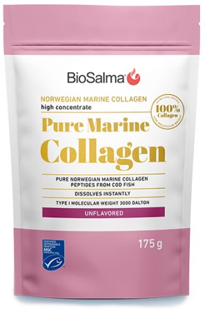 Pienoiskuva BioSalma Pure Marine Collagen, Maustamaton, 175 g