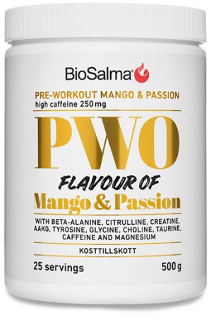 Pienoiskuva BioSalma PWO, Mango & Passionhedelm�, 500 g