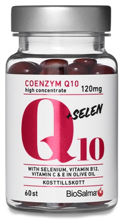 Pienoiskuva BioSalma Q10 Coenzym 120mg + Selen , 60 kapselia