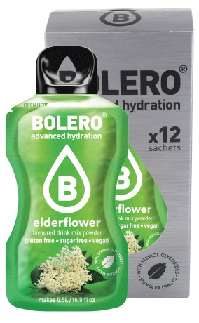 Pienoiskuva Bolero Sticks, Elderflower, 12 kpl