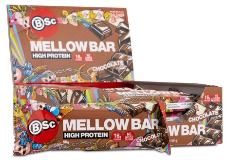 Pienoiskuva BSc Mellow Bar, Chocolate, 12 kpl