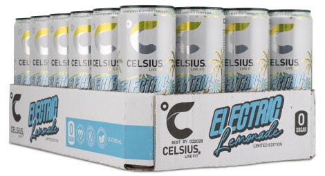 Celsius, Elintarvikkeet - Celsius Sverige