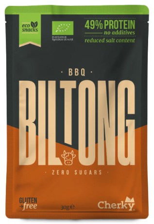 Pienoiskuva Cherky Foods Biltong Cuts Eco, BBQ, 30 g