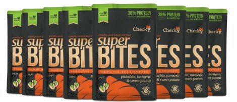 Pienoiskuva Cherky Foods Super Bites Eco, Pork,Pistachio,Tumeric & Sweet Potato, 8-pack
