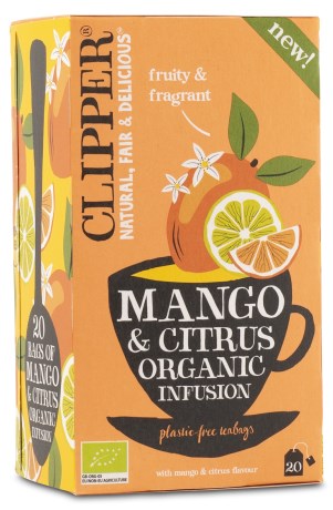 Clipper Tea Mango & Citrus Infusion, Elintarvikkeet - Clipper