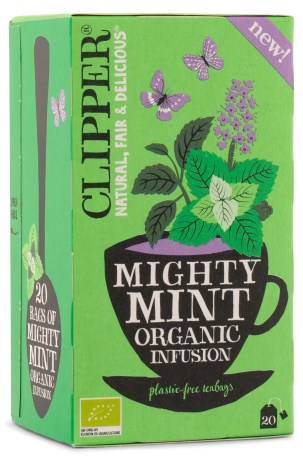 Clipper Tea Mighty Mint Infusion, Elintarvikkeet - Clipper