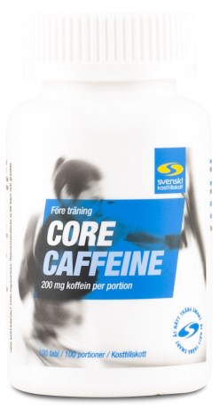 Core Kofeiini-tabletit, Terveys ja Hyvinvointi - Svenskt Kosttillskott