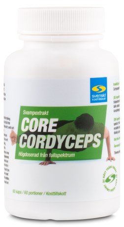Core Cordyceps, Terveys & Hyvinvointi - Svenskt Kosttillskott