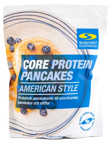 Core Protein Pancakes American Style -sekoitus, Elintarvikkeet - Svenskt Kosttillskott