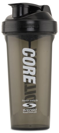 Pienoiskuva Core SmartShake Lite Medium, 800 ml, Dark Black Transparent