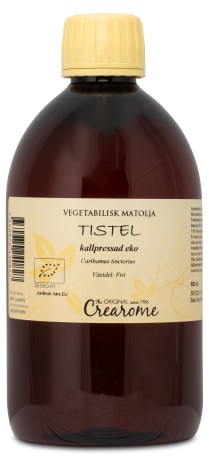 Pienoiskuva Crearome Kallpressad Tistelolja EKO, 500 ml