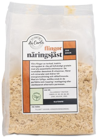 Pienoiskuva da Carla Ravintohiiva Hiutaleet , 200 g
